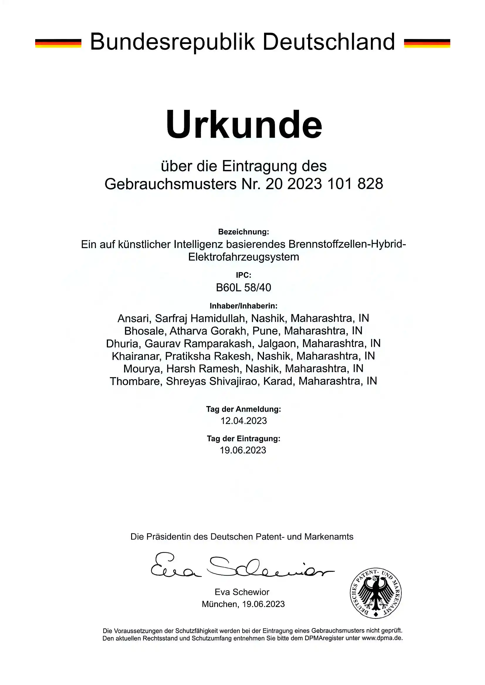 Patent: intelligent fault detection for FCHEVs